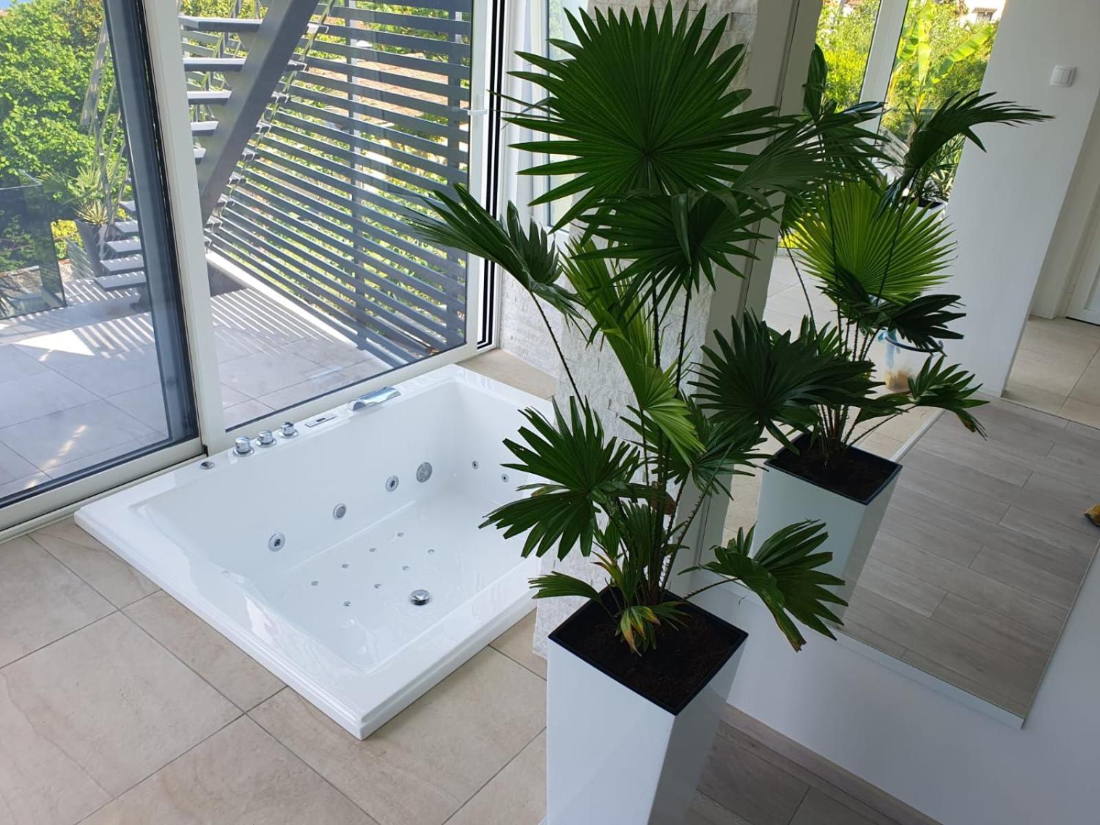 Jacuzzi Penthouse Apartment Matulji Ruang foto